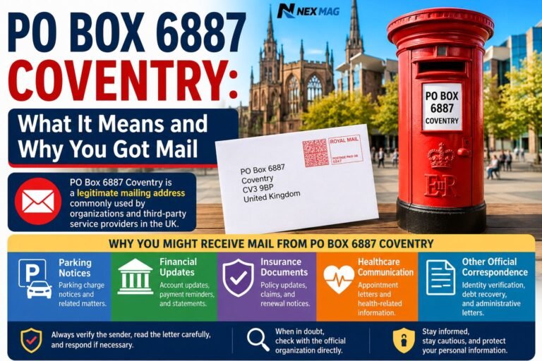 po box 6887 coventry