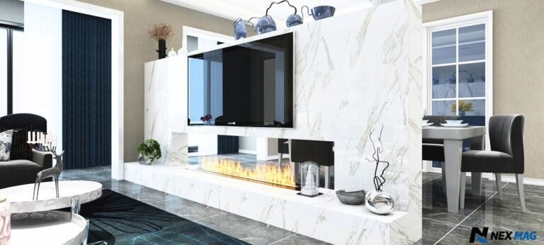 Media Wall with Fireplace Ideas to Transform Your Living Room media wall with fireplace